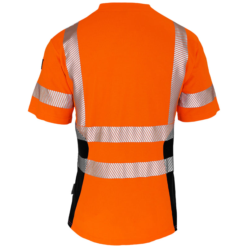 Warnschutz T-Shirt | Klasse 2 | PE/Bambus | kühlend & geruchshemmend | 190 g/m² | Bormio Safety Grand