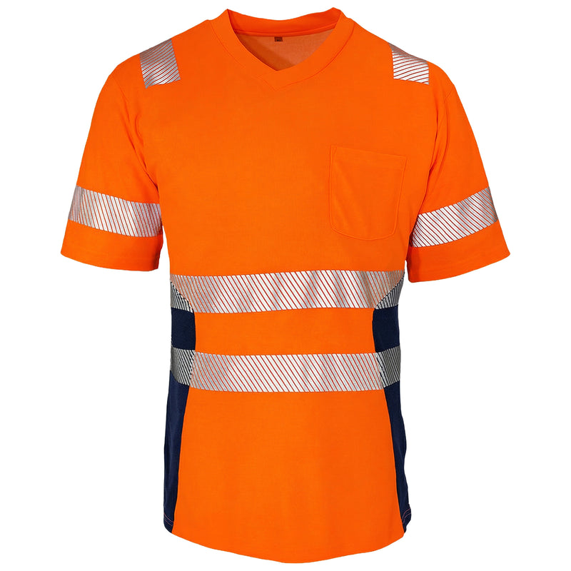 Warnschutz T-Shirt | Klasse 2 | PE/Bambus | kühlend & geruchshemmend | 190 g/m² | Bormio Safety Grand