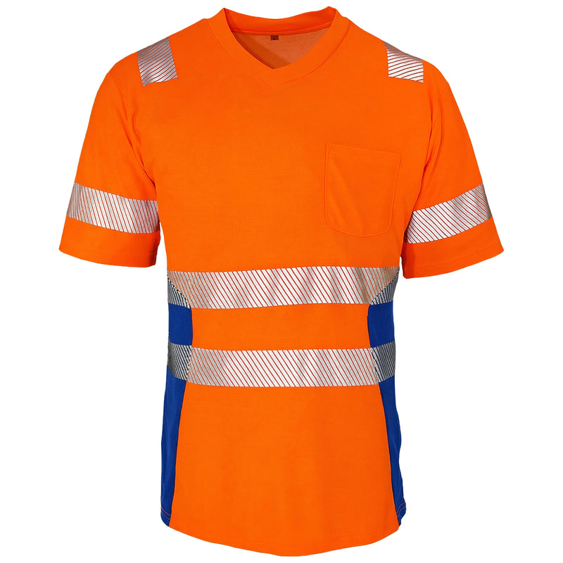Warnschutz T-Shirt | Klasse 2 | PE/Bambus | kühlend & geruchshemmend | 190 g/m² | Bormio Safety Grand