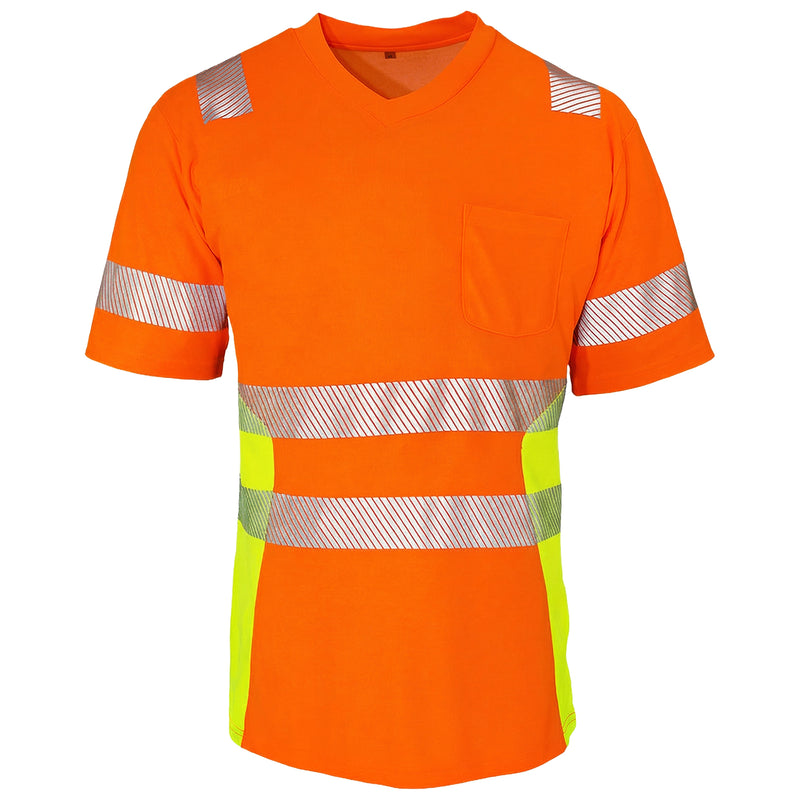 Warnschutz T-Shirt | Klasse 2 | PE/Bambus | kühlend & geruchshemmend | 190 g/m² | Bormio Safety Grand