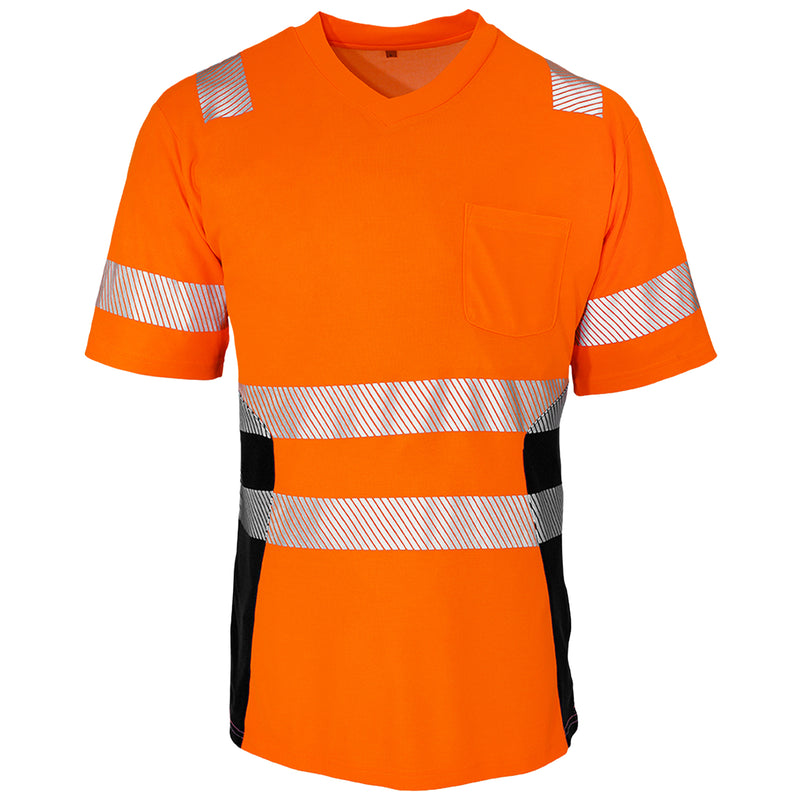 Warnschutz T-Shirt | Klasse 2 | PE/Bambus | kühlend & geruchshemmend | 190 g/m² | Bormio Safety Grand