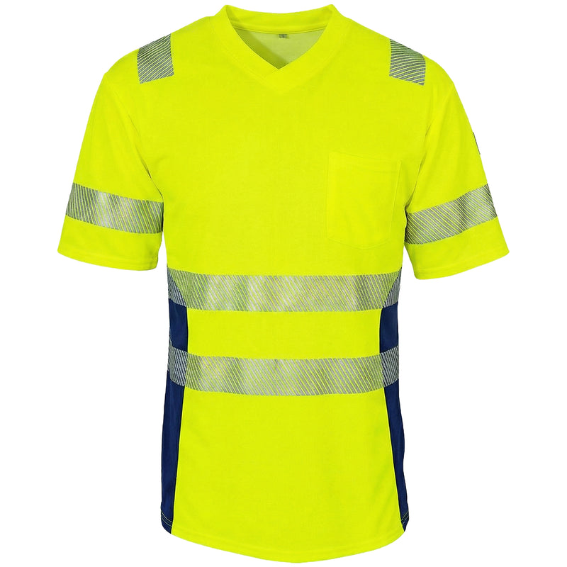 Warnschutz T-Shirt | Klasse 2 | PE/Bambus | kühlend & geruchshemmend | 190 g/m² | Bormio Safety Grand