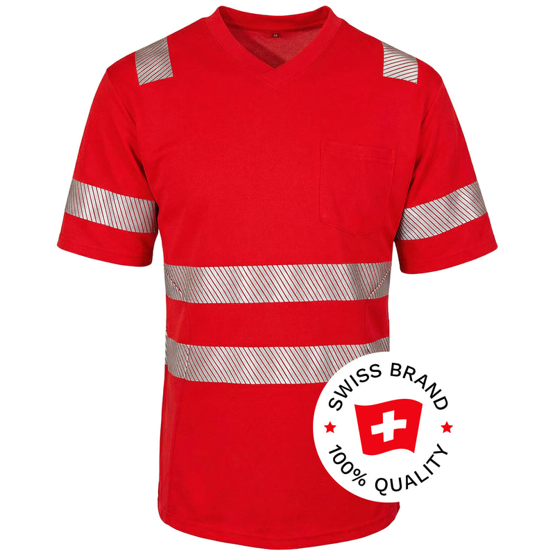 Warnschutz T-Shirt | Klasse 2 | PE/Bambus | kühlend & geruchshemmend | 190 g/m² | Bormio Safety Grand