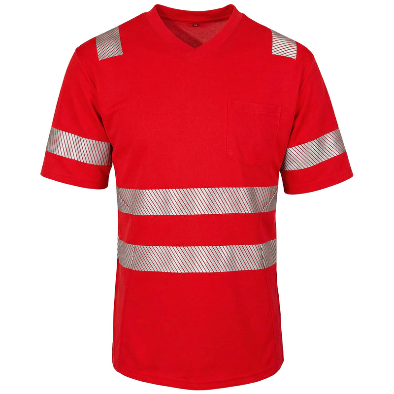 Warnschutz T-Shirt | Klasse 2 | PE/Bambus | kühlend & geruchshemmend | 190 g/m² | Bormio Safety Grand