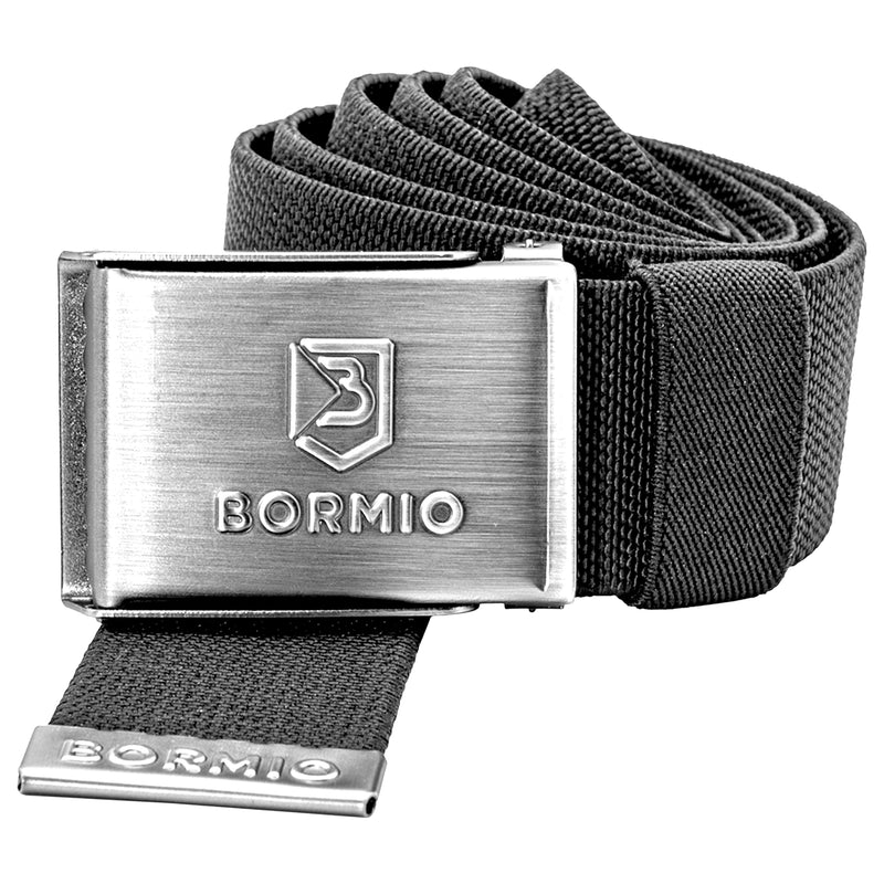 Stretch-Gürtel | elastisch | stufenlos verstellbar | mit Metallschnalle | Bormio Spirit Andrik