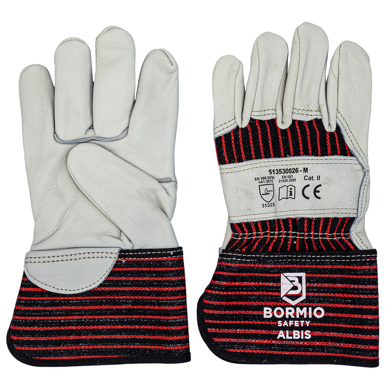 BORMIO SAFETY Albis Arbeitshandschuhe, Original-Paaransicht