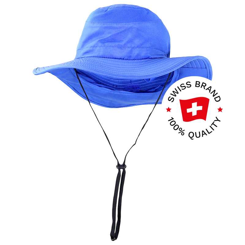 Sonnenschutzhut | 100% Polyester | UPF 50+ | mit Nackenschutz | Bormio Spirit Sol