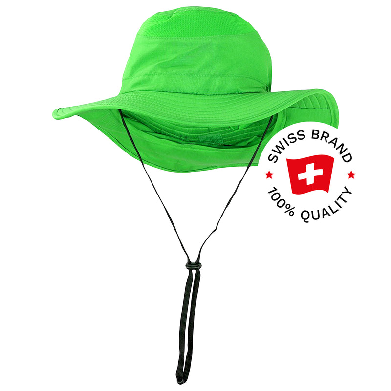 Sonnenschutzhut | 100% Polyester | UPF 50+ | mit Nackenschutz | Bormio Spirit Sol