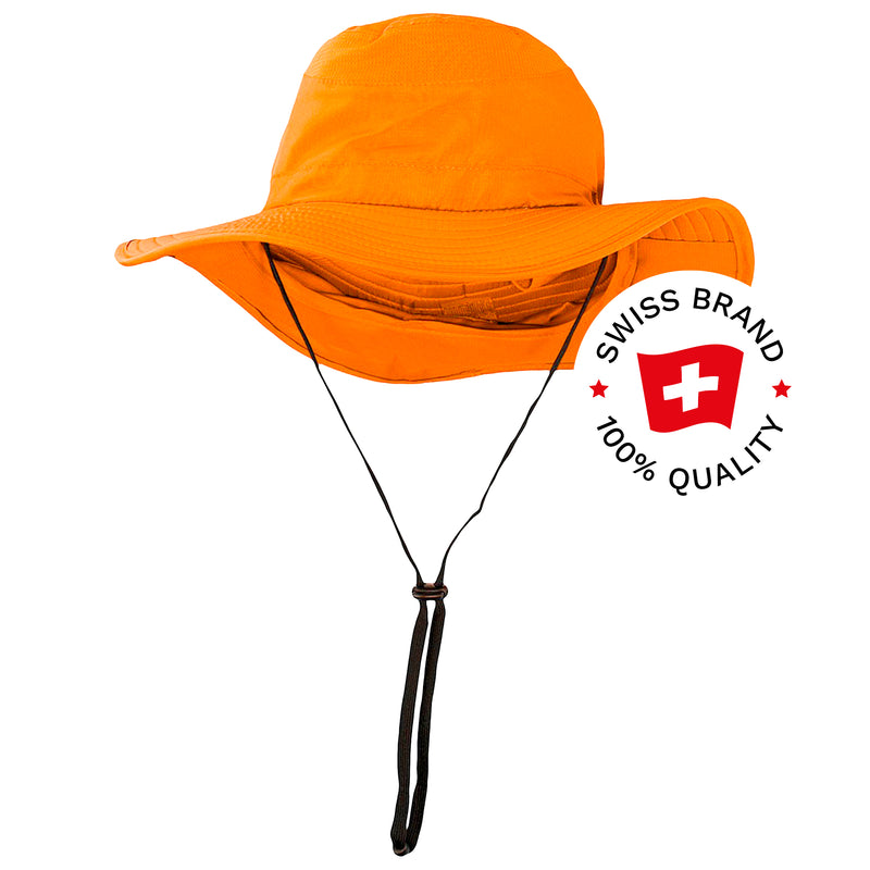 Sonnenschutzhut | 100% Polyester | UPF 50+ | mit Nackenschutz | Bormio Spirit Sol