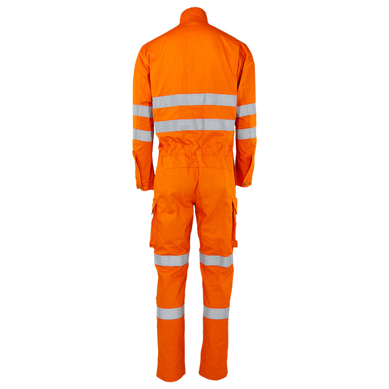 Warnschutz Overall | Klasse 1 | Baumwolle | strapazierfähig & ergonomisch | 300 g/m² | Bormio Spirit Thorin