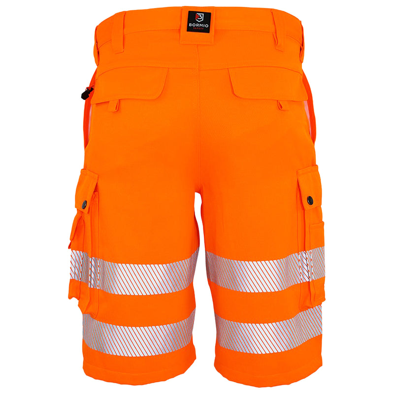 Warnschutz Shorts | Klasse 2 | PE/Baumwolle | grössenverstellbar | 300 g/m² | Bormio Safety Titlis