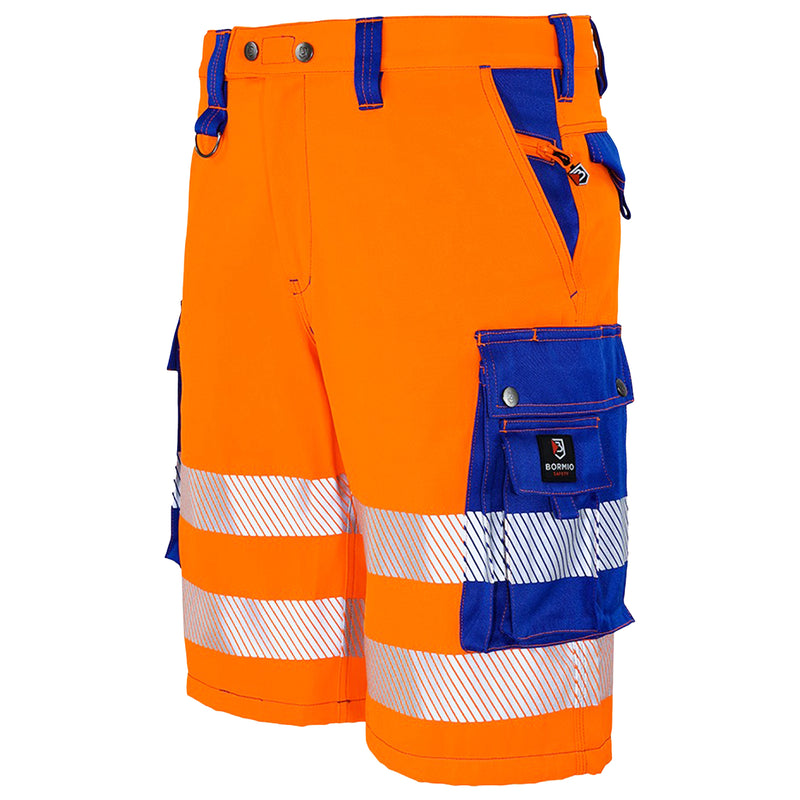 Warnschutz Shorts | Klasse 2 | PE/Baumwolle | grössenverstellbar | 300 g/m² | Bormio Safety Titlis