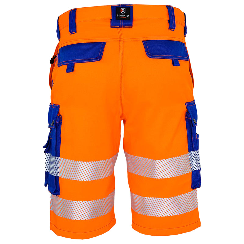 Warnschutz Shorts | Klasse 2 | PE/Baumwolle | grössenverstellbar | 300 g/m² | Bormio Safety Titlis
