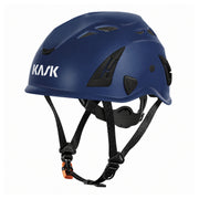 KASK Superplasma AQ Schutzhelm, Blau, Vorderansicht nach links
