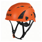 KASK Superplasma AQ Schutzhelm, Orange, Vorderansicht nach links