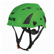 KASK Superplasma AQ Schutzhelm, Grün, Vorderansicht nach links