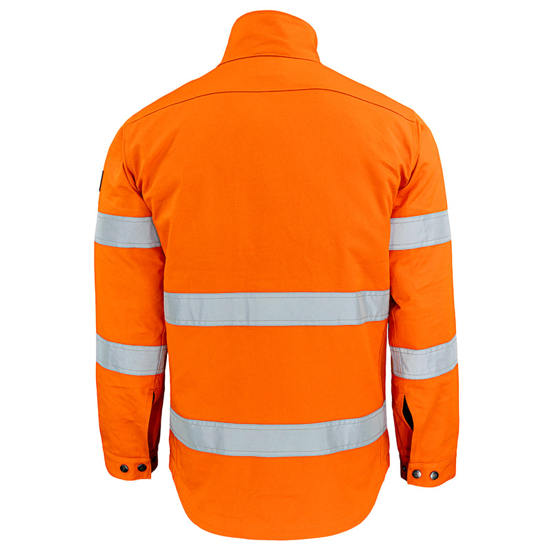 Warnschutz Bundjacke | Klasse 1 | Baumwolle | strapazierfähig & ergonomisch | 300 g/m² | Bormio Spirit Jord