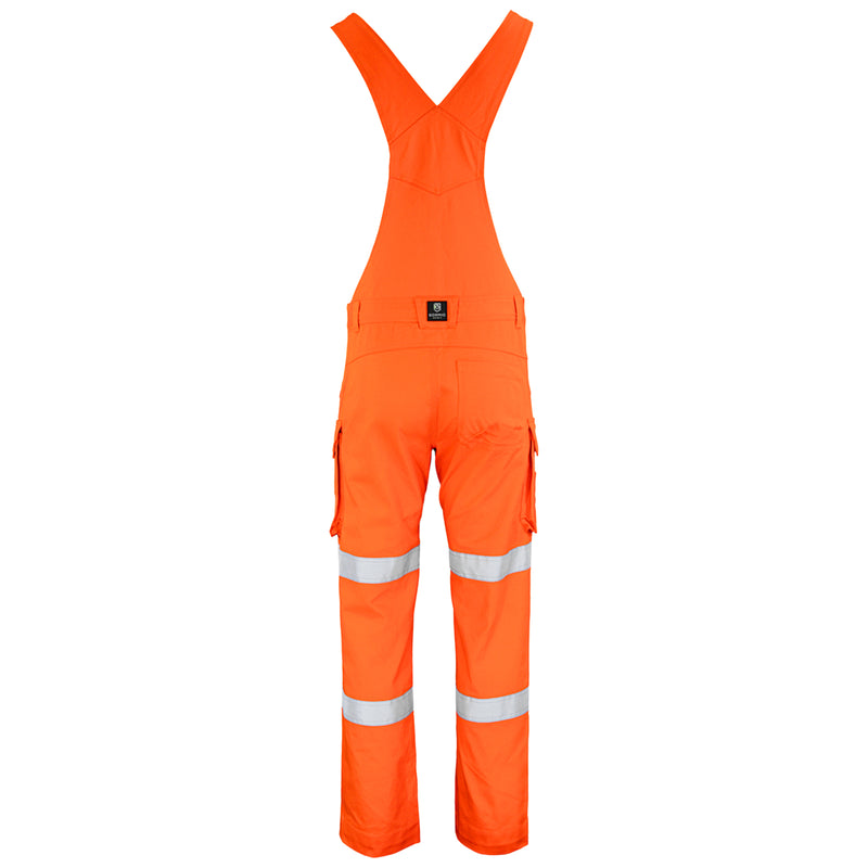 Warnschutz Latzhose | Klasse 1 | Baumwolle | strapazierfähig & ergonomisch | 300 g/m² | Bormio Spirit Eric
