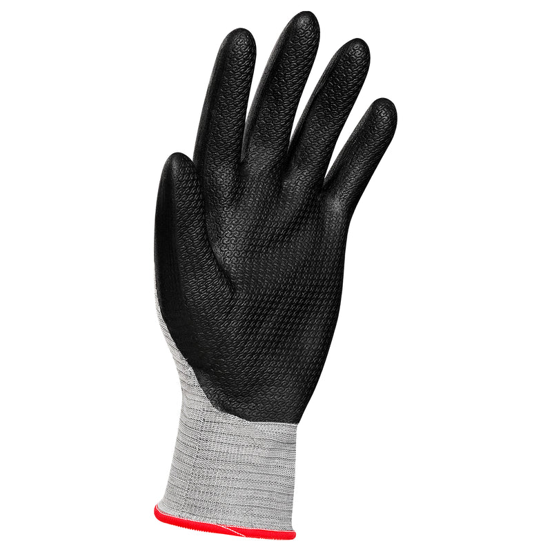 Mikrofaser-Schnittschutz-Handschuhe | Stufe D | Kat II | mikroporöse Nitril-Beschichtung | ESD-gerecht | latex- & silikonfrei | SHOWA™ AC800