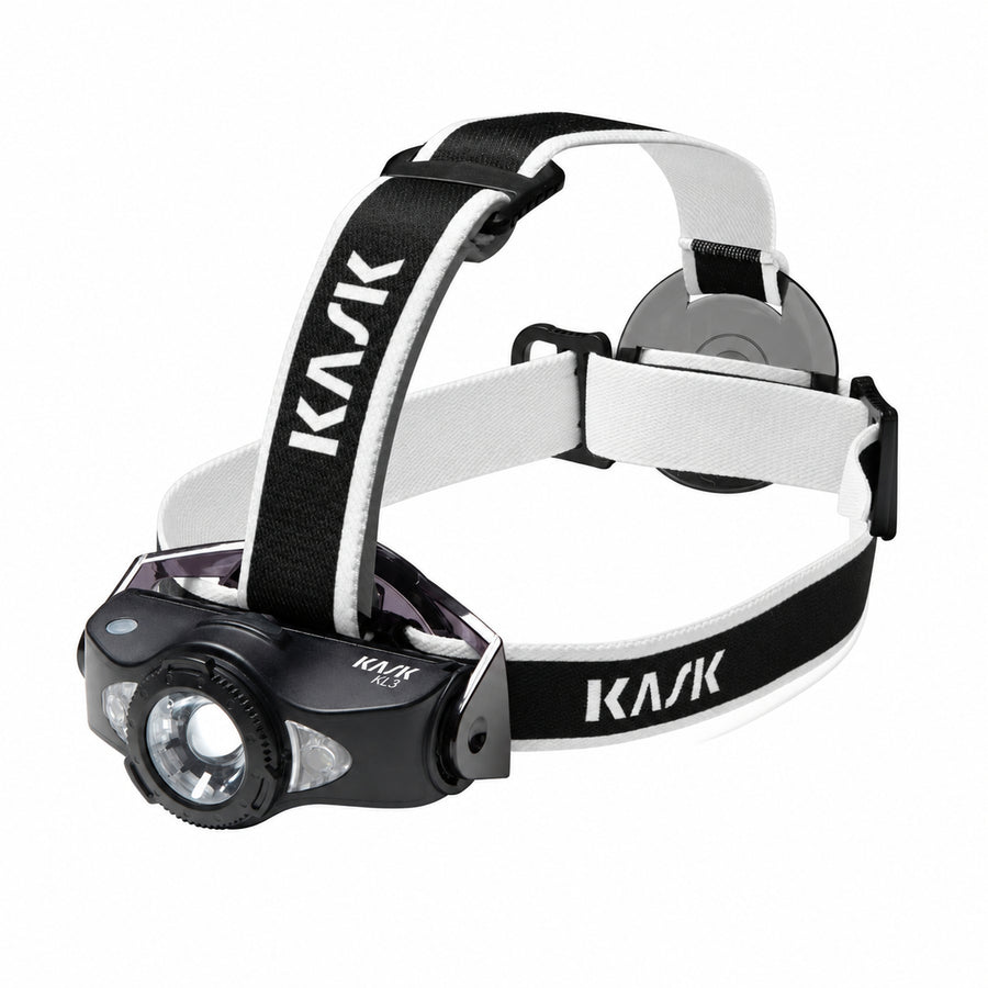 KASK KL-3 LED-Stirnlampe mit Kopfband, Vorderansicht