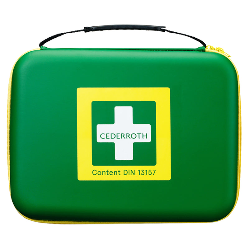 First Aid Station Set DIN 13157 | Erste-Hilfe-Station & DIN-Koffer | stationär & mobil einsetzbar | Cederroth 51011032