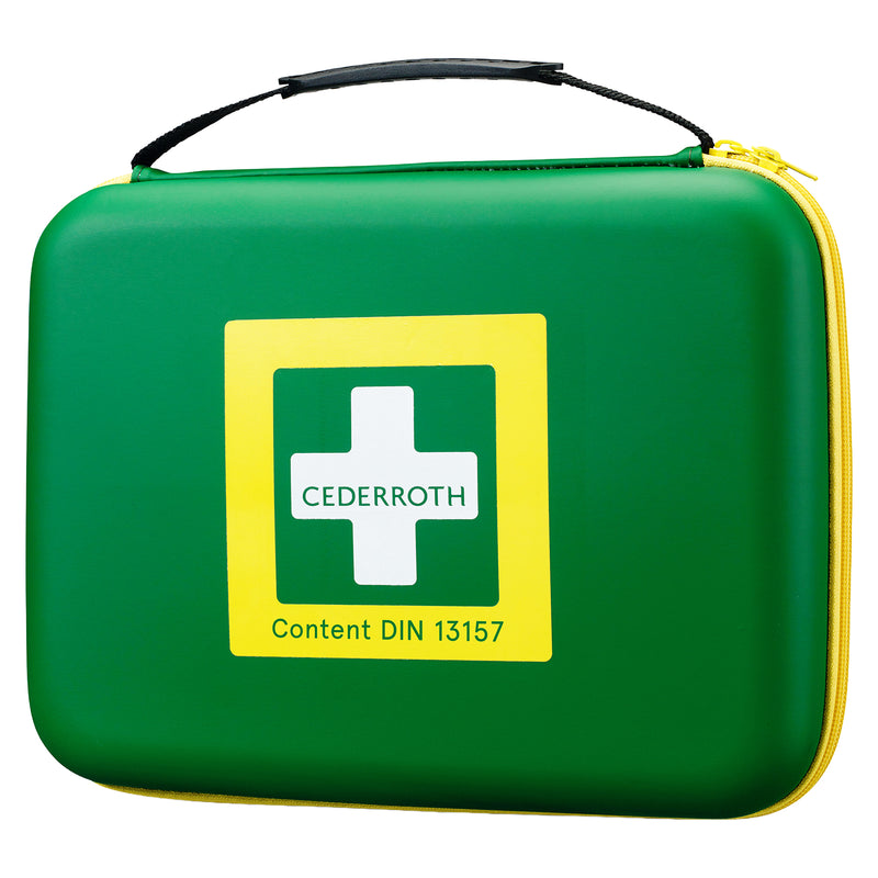First Aid & Burn Station Set DIN 13157 | Erste-Hilfe-Station & DIN-Koffer | für Verbrennungen & mobile Einsätze | Cederroth 51011008