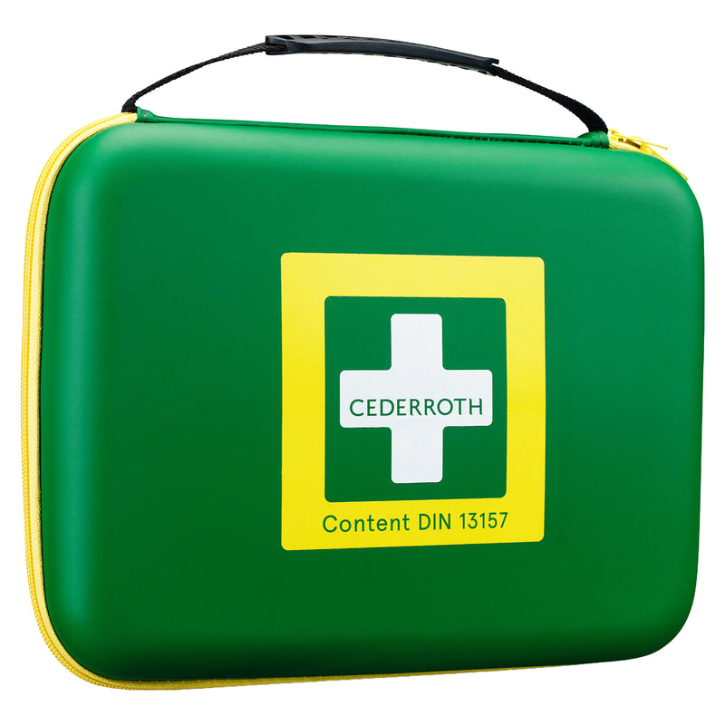 First Aid & Burn Station Set DIN 13157 | Erste-Hilfe-Station & DIN-Koffer | für Verbrennungen & mobile Einsätze | Cederroth 51011008