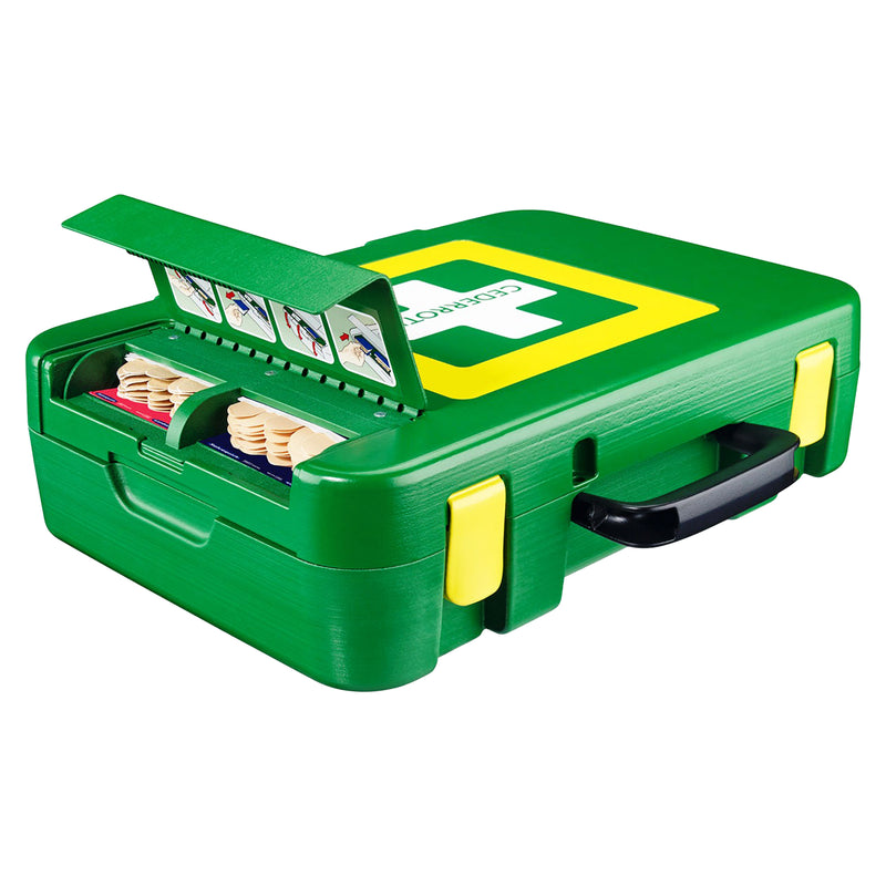 First Aid Kit X-Large | DIN 13157 | Erste-Hilfe-Koffer | DIN-Ausstattung & Pflasterspender | für Betriebe & mobile Einsätze | Cederroth 390104