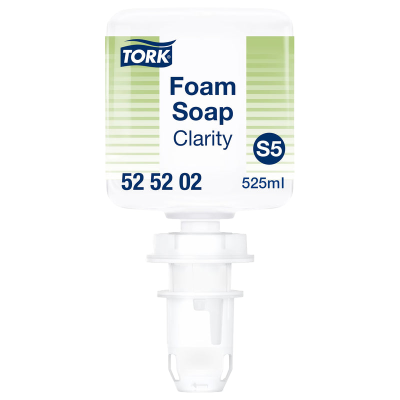 Mini Schaumseife S5 | besonders natürlich | transparent | 525 ml | Premium | TORK 525202