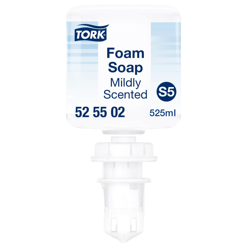 Mini Schaumseife S5 | mild duftend | transparent | 525 ml | Premium | TORK 525502