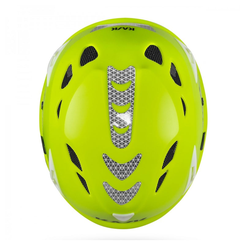 KASK Superplasma AQ HI-VIZ Schutzhelm, HiVis Gelb, Draufsicht