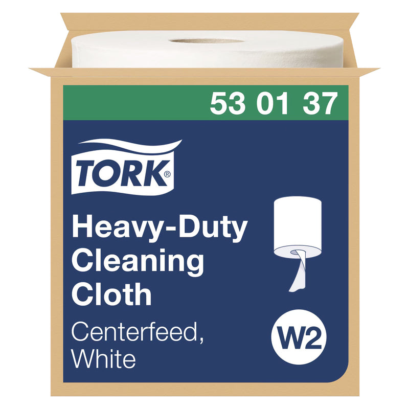 Reinigungstücher W1/2/3 | Extra Stark | Centerfeed | 1-lagig | 106,4 m | 280 Blatt | Premium | TORK 530137