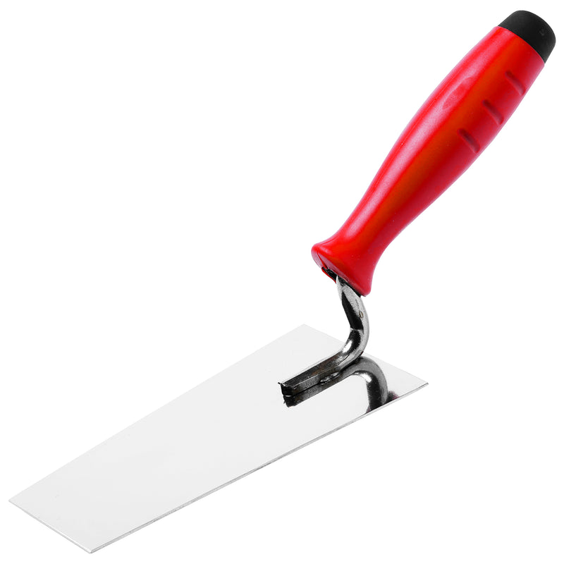 Berner Putzkelle Stan Swiss 2K | 16 cm | rostfreier Stahl | ergonomischer 2 Komponentengriff | Schuller Eh`klar