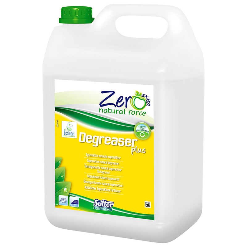 Entfetter DEGREASER PLUS ZERO | natürliche Rohstoffe | EU Ecolabel | Sutter Professional