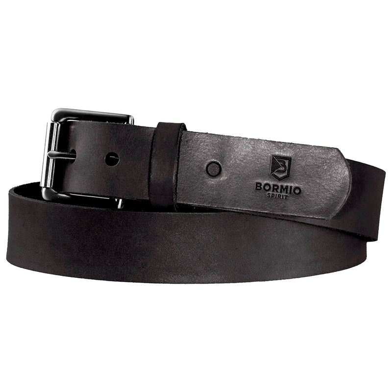 Ledergürtel | Rindsleder 0.3 cm | 14 Lochungen | mit Metallschnalle | Bormio Spirit Unni