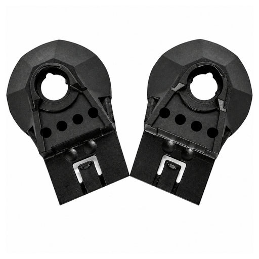KASK Netzvisieradapter, schwarzes Befestigungspaar, Vorderansicht