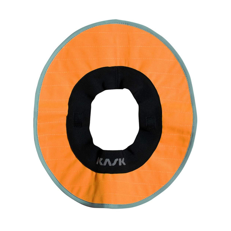 KASK Sombrero Helm-Sonnenschutz, HiVis Orange, Ansicht von oben