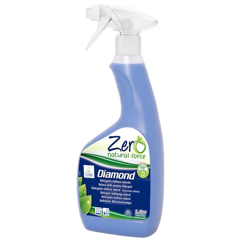 Allzweckreiniger DIAMOND ZERO | Frischeduft | natürliche Rohstoffe | EU Ecolabel | Sutter Professional