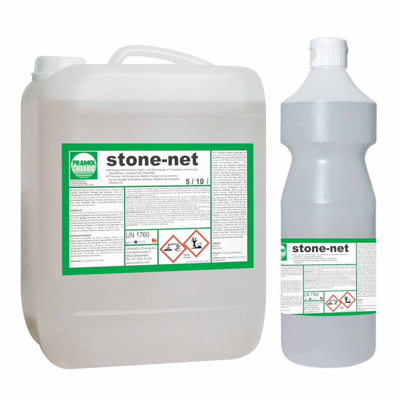STONE-NET Fassadenreiniger | für Algen- & Grünbeläge | Pramol