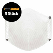 FFP3 Profi-Atemschutzmaske | 2 x atmungsaktiver | Mikrofaltenstruktur | Nasenpolster | ergonomisch | AIR+ ProtectPro