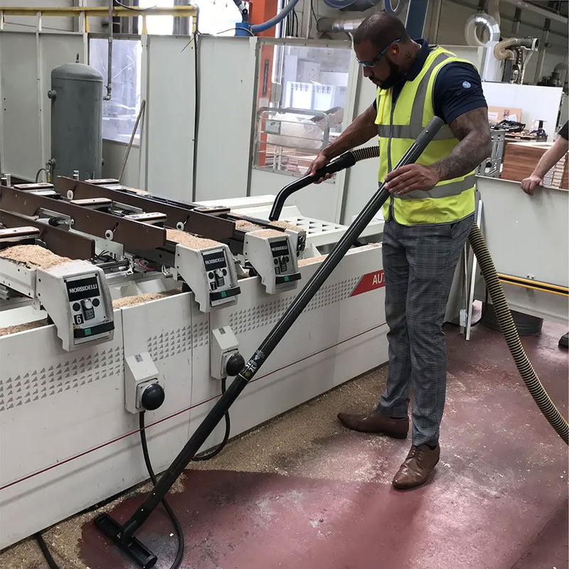 5 m ATEX-Reinigungs-Set | 3K-Kohlefaser-Saugrohre | für grosse Höhen | Maxvac EasyReach