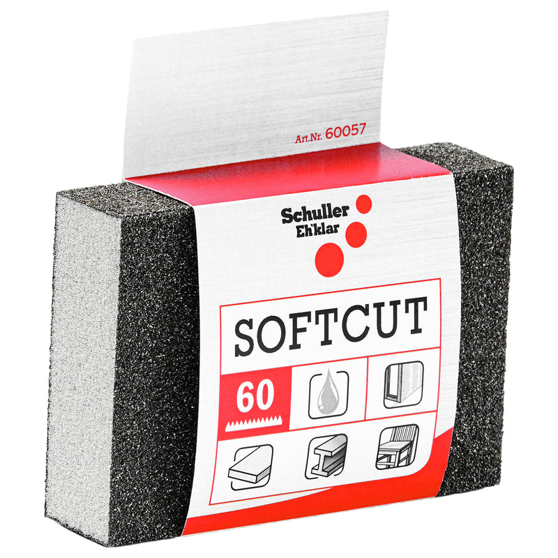 Schleifschwamm Softcut | 100 x 70 x 28 mm | P36 - P180 | Schuller Eh`klar