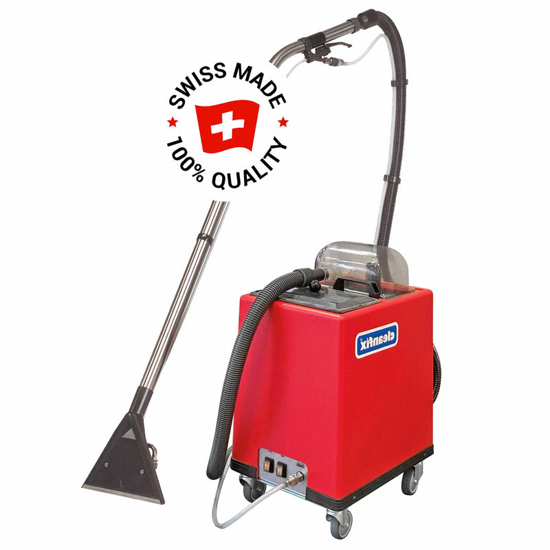 Sprühextraktionssauger TW600 | 1100 W | 190 mbar | 30 L | 40 m²/h | für Teppiche | Cleanfix