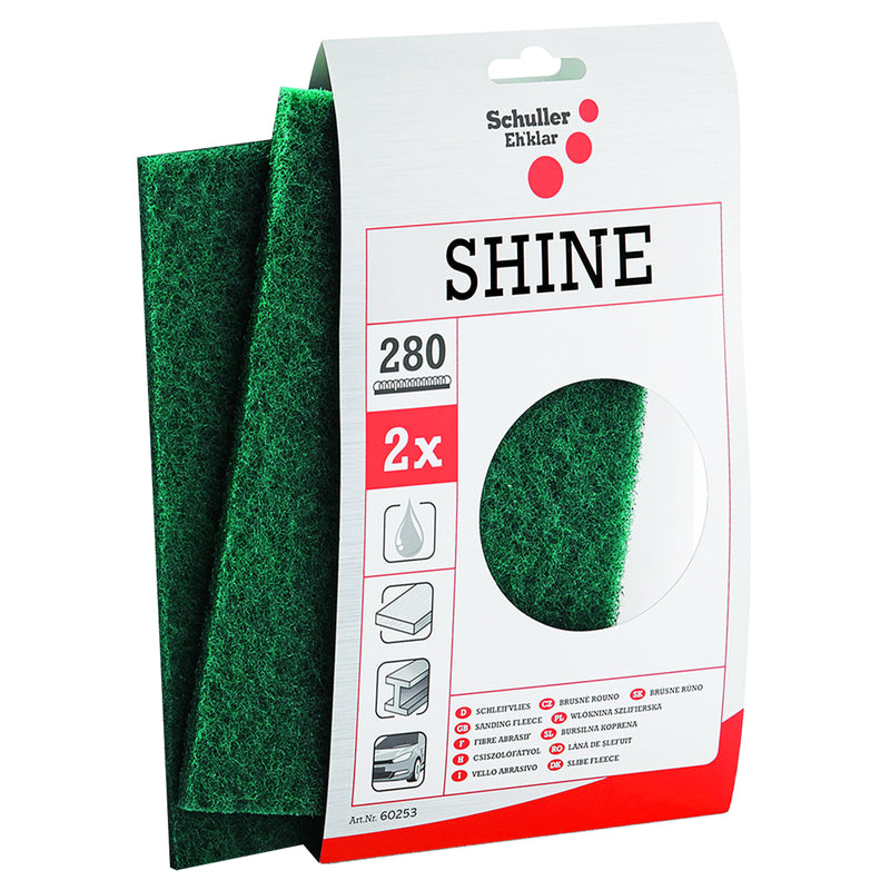 Poliervlies Shine | 230 x 150 mm | P280 - P600 | Schuller Eh`klar