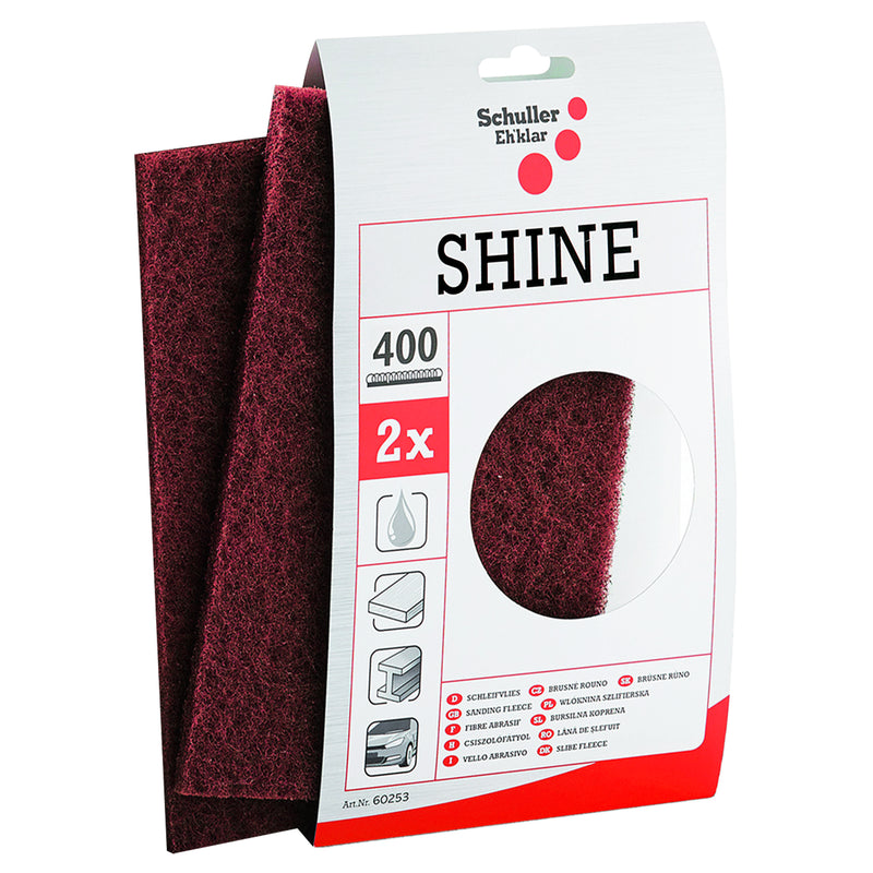 Poliervlies Shine | 230 x 150 mm | P280 - P600 | Schuller Eh`klar