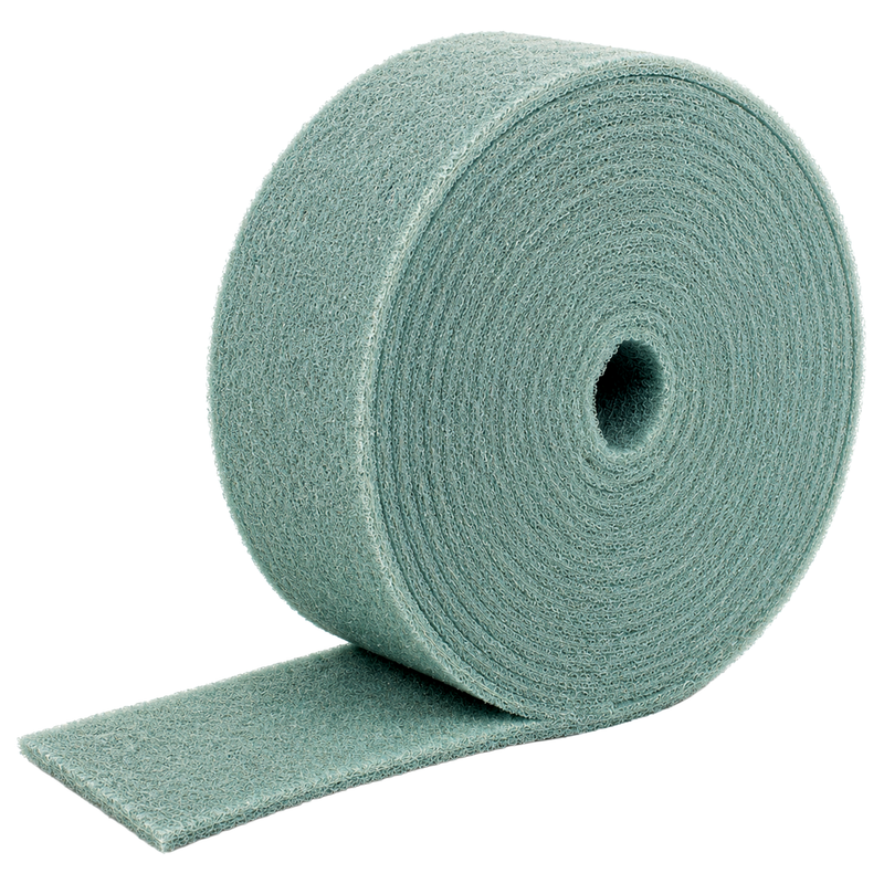 Schleifvlies-Rolle 100 mm × 10 m | P180-P600 | flexibel zuschneidbar | Schuller Eh’klar Shine Roll