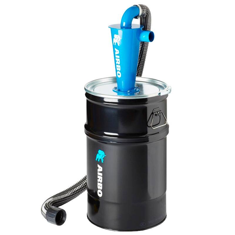 Vorabscheider 60 L | für Grob- & Feinstaub | Universalzyklon | Airbo