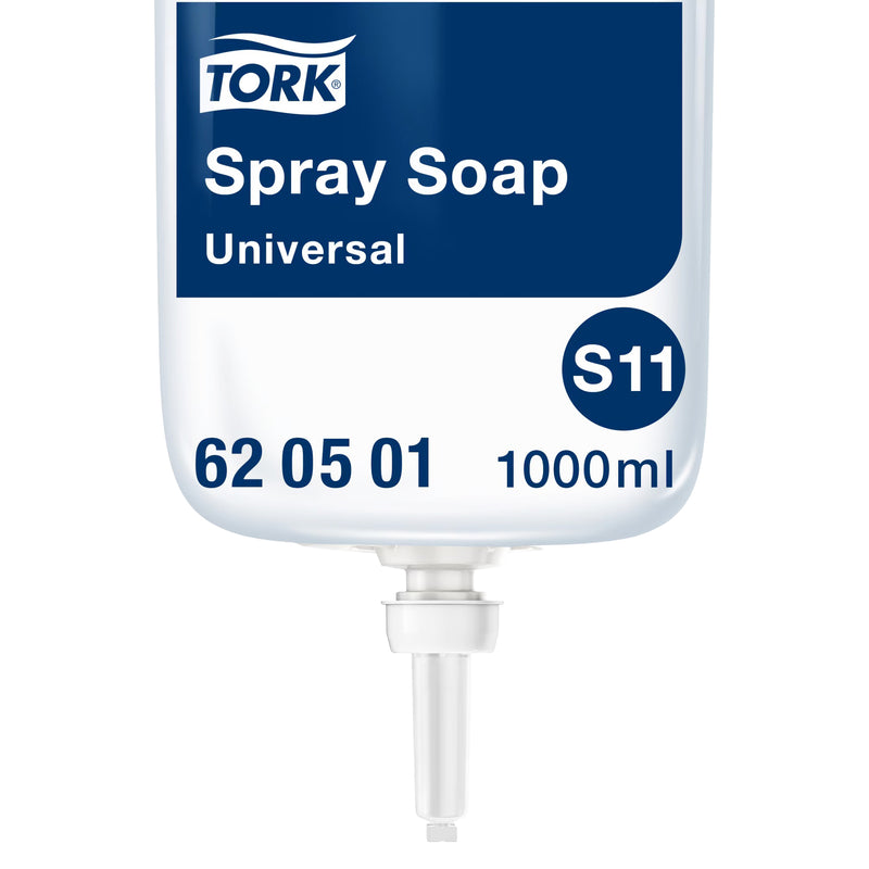 Sprayseife S11 | transparent | 1000 ml | Universal | TORK 620501