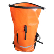Viterbo Bau-Rucksack, orange, geöffneter Verschluss