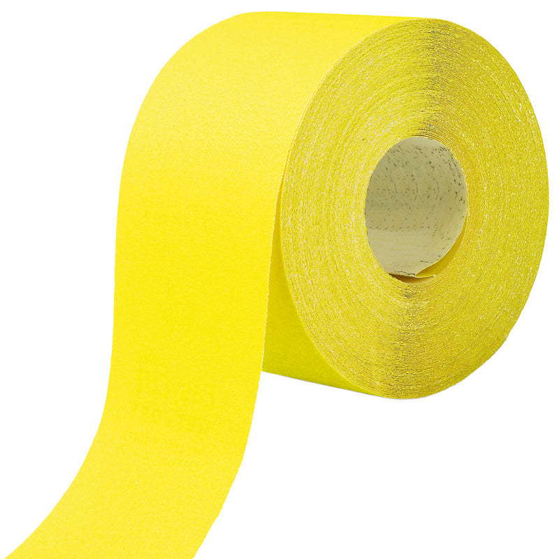 Schleifpapierrolle Easyroll XL | 115 mm | P40 - P180 | Aluminiumoxid | offen | Latex 120 g/m² | Schuller Eh`klar